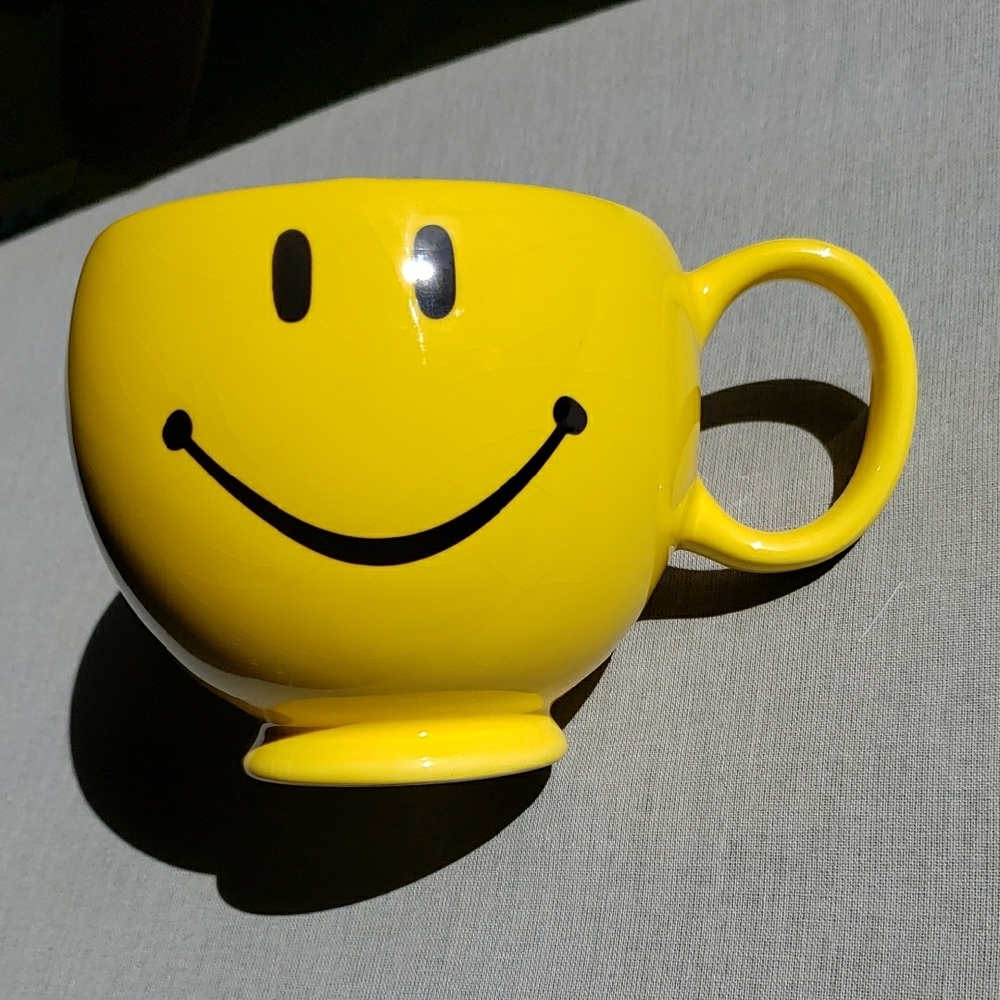 Yellow Smiley Face Mug Teleflora Gift